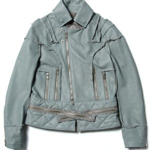 Undercover Leather Riders Jacket - Mint 2011